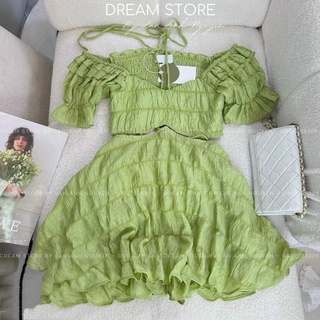 (BIGSIZE) ĐẦM MAXI CUTOUT LƯNG VIỀN BÈO