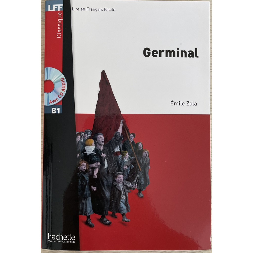 Sách luyện đọc học tiếng Pháp theo trình độ: LFF B1 - Germinal - kèm CD (trình độ B1)