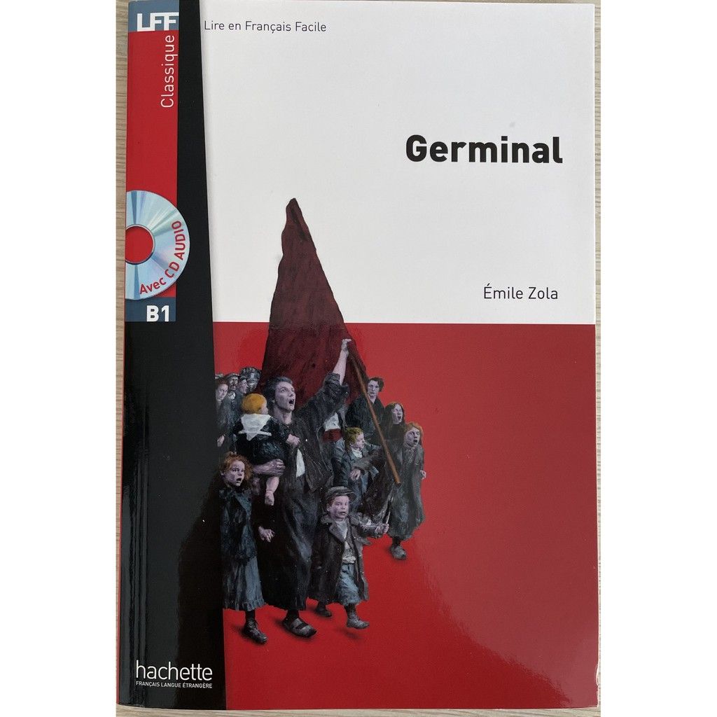 Sách - Pháp : LFF B1 - Germinal - kèm CD