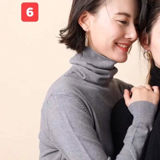 áo len cổ lọ