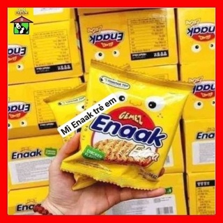 🍓 mì trẻ em ăn liền enaak vị gà nguyên tảng hộp 24 gói