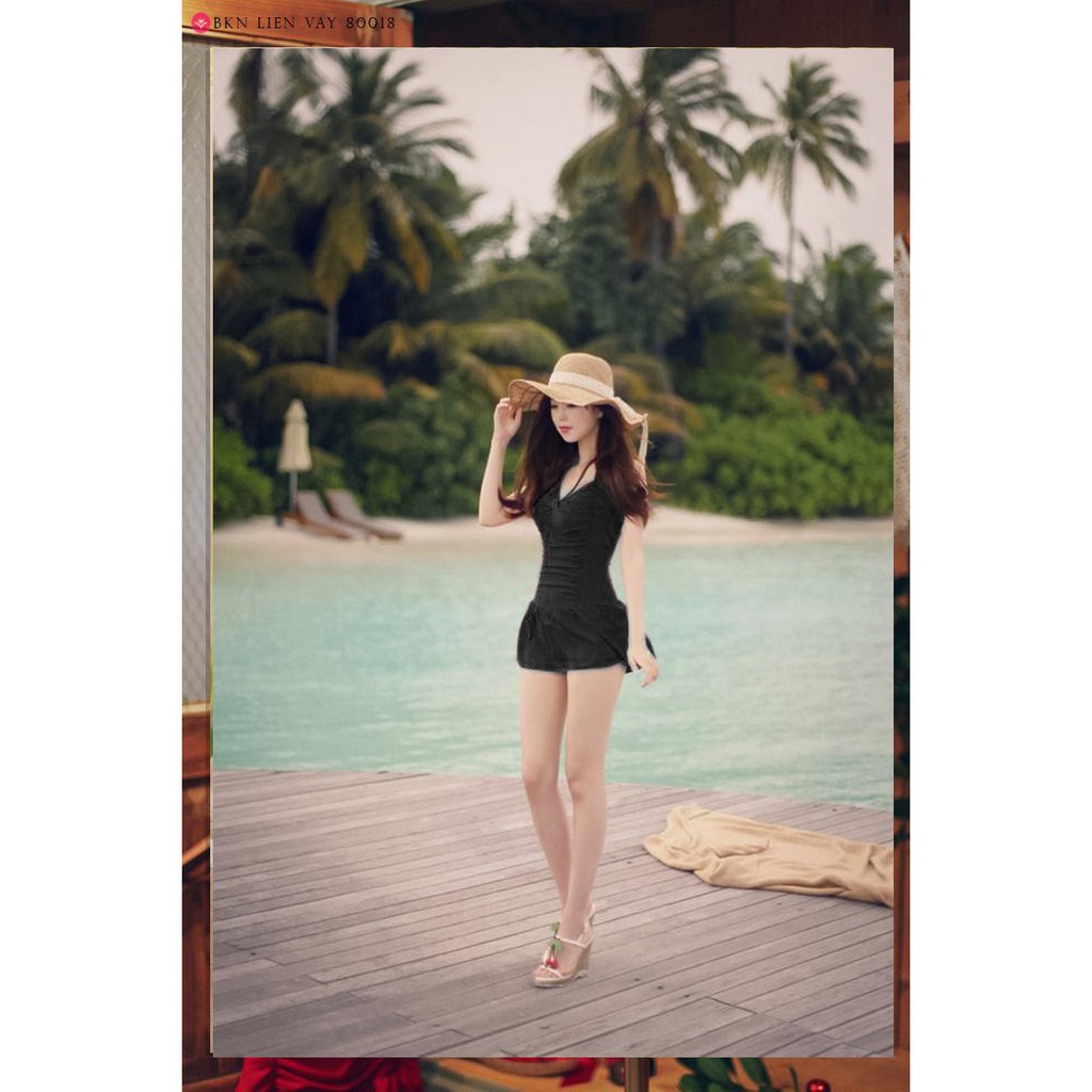 Bikini váy liền hở lưng quyến rũ BKN80018 | BigBuy360 - bigbuy360.vn