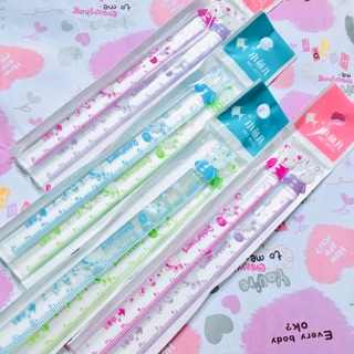 thước kẻ 2 cây gấu và thỏ🐰