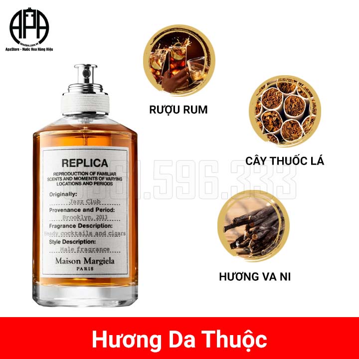 Nước hoa Maison Margiela Replica Jazz Club EDT 10ml