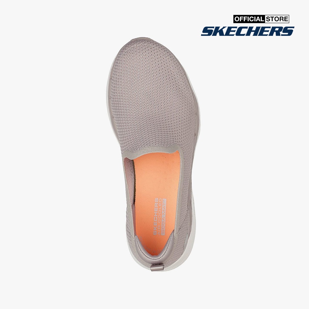 SKECHERS - Giày slip on nữ GOwalk 6 Clear Virtue 124505-NAT