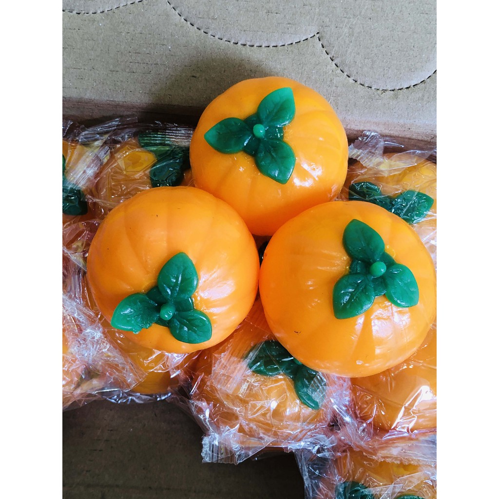 GUDETAMA bóp trút giận quả hồng cam độc đáo dễ thương