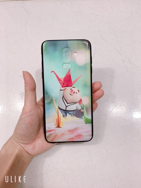 Ốp lưng sam sung J8,A6+,A6 Plus Heo Hạc