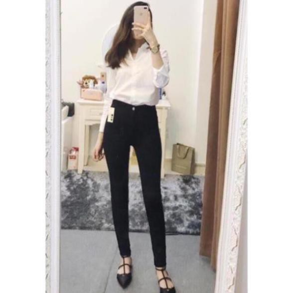 [GIÁ HỦY DIỆT] Quần Legging Khóa Kéo Có 1 Khuy - Bigsize 75kg | BigBuy360 - bigbuy360.vn