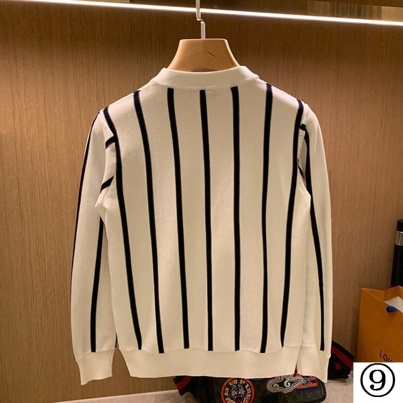 Áo Khoác Cardigan Dệt Kim Mỏng Dáng Ôm Phong Cách Hàn Quốc Thời Trang Xuân Thu Mới Cho Nam