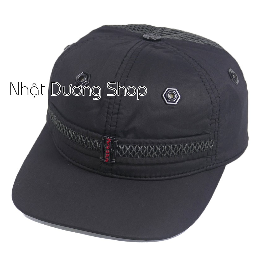 [ FREESHIP ]Nón kết xịn của 7 caps có dây phía trước và lưới phía sau đuôi chất liệu vải Cotton mềm