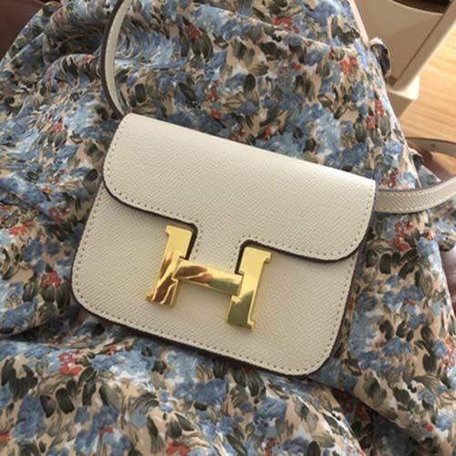 Túi Dây Xích. Túi Đeo Chéo. Túi Đeo Chéo Vuông Nhỏ Dây Xích Khóa H Hình Chữ H Thời Trang Mới Năm 2021 Cho Nữ