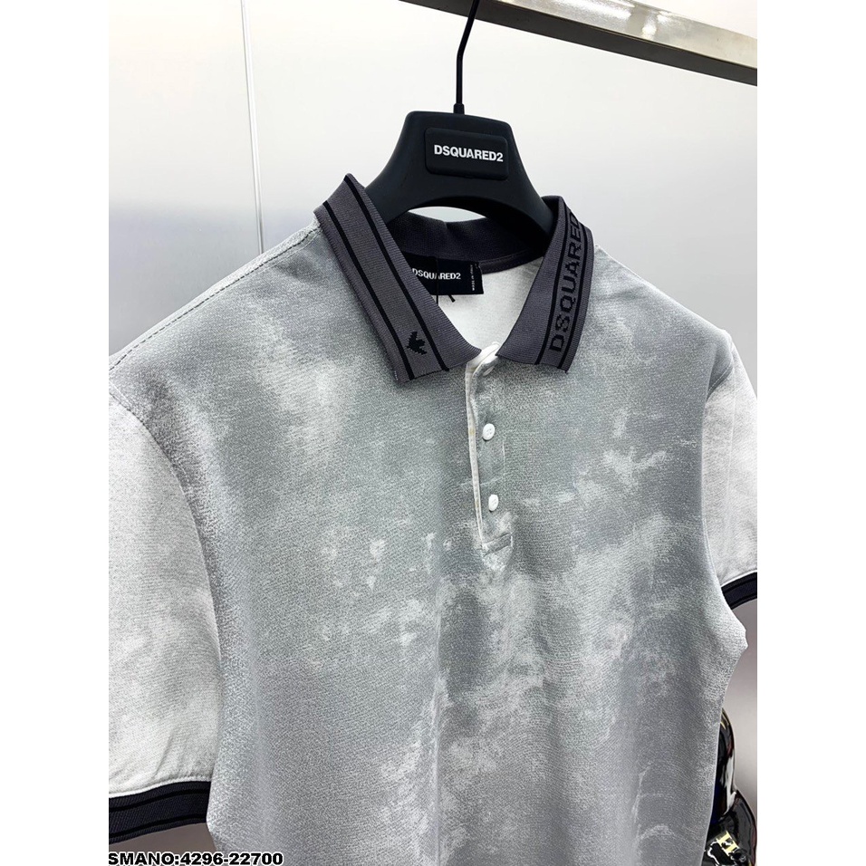 Áo polo nam 3D cổ dq PL16 vải cotton cá sấu cao cấp xuất xịn dệt bo dày dặn chuẩn form áo thun cổ bẻ tay ngắn