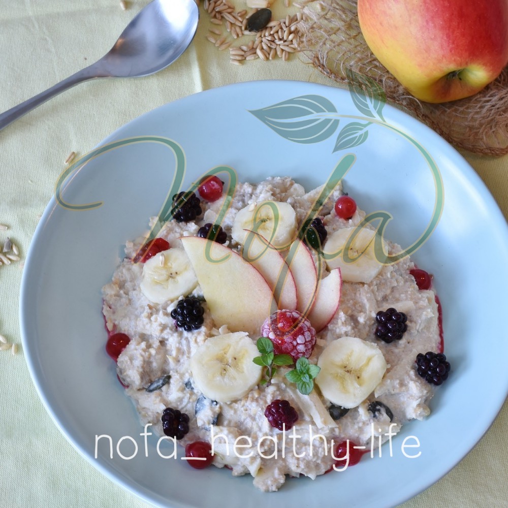 Yến mạch giảm cân Cán Dẹt & Cán Vỡ Hafer Flocken 500gr, 5 phút ăn liền NOFA | BigBuy360 - bigbuy360.vn