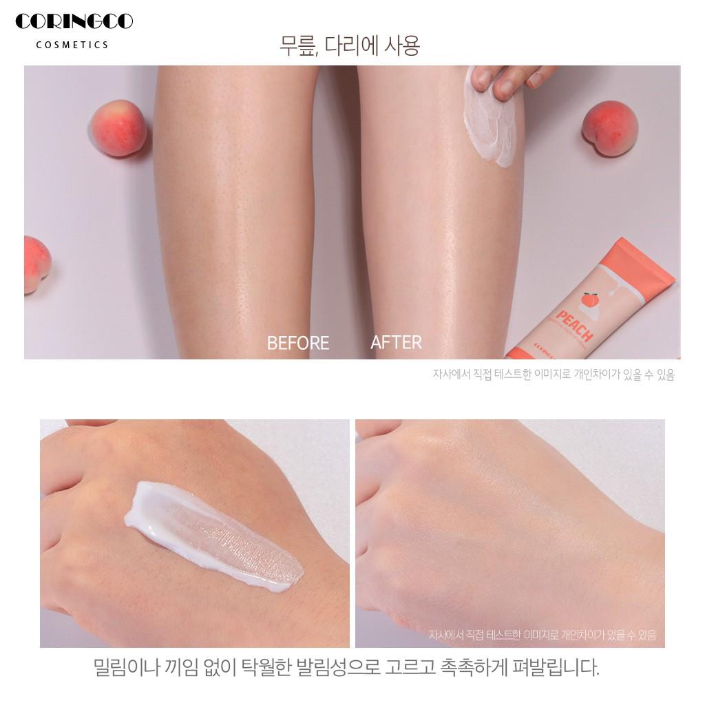 Kem đào dưỡng trắng nâng tone da Coringco