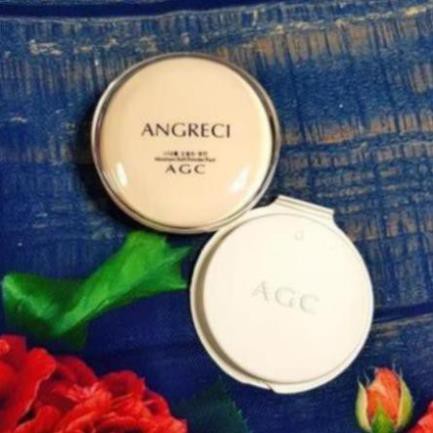 Phấn phủ ANGRECI AGC kèm dầu, siêu mịn Hàn Quốc 10g