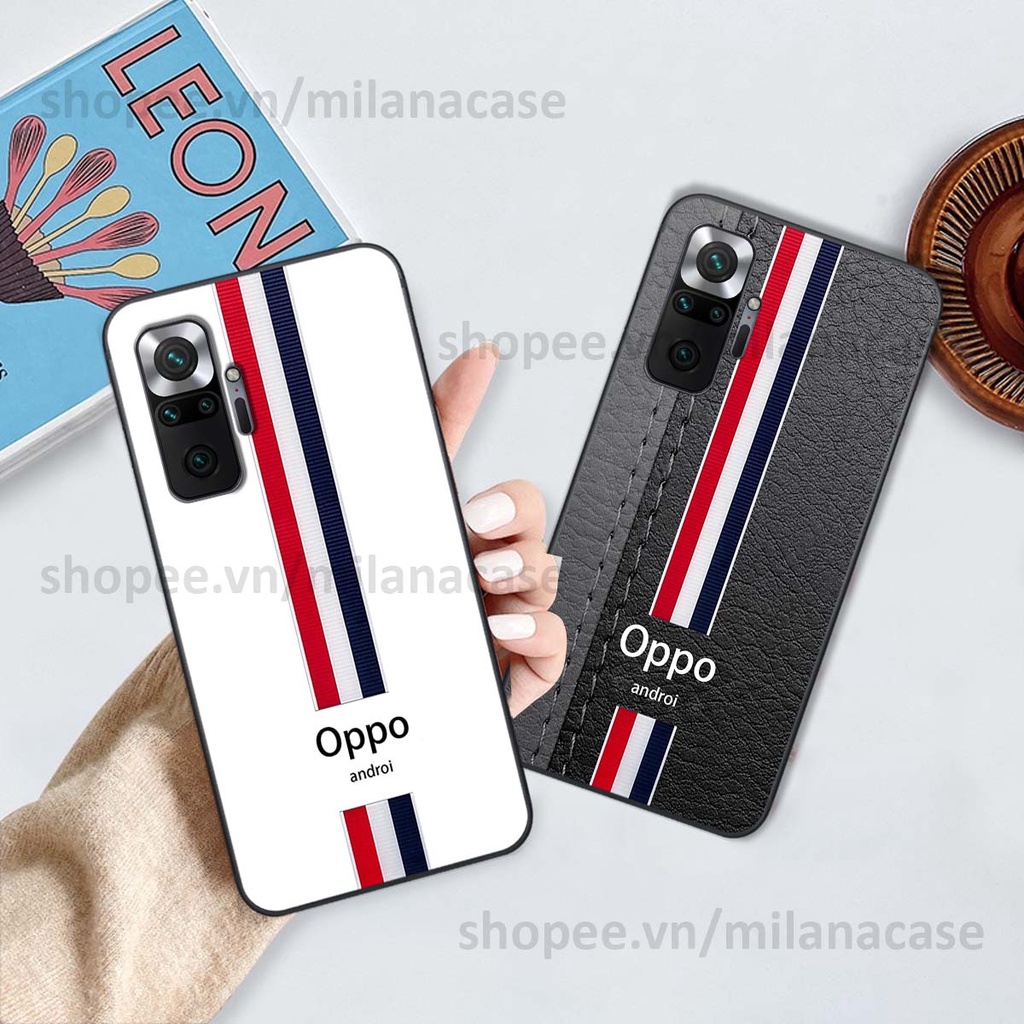 Ốp Xiaomi Redmi Note 10 / Note 10 Pro in giả da phong cách thể thao, cá tính, thời trang