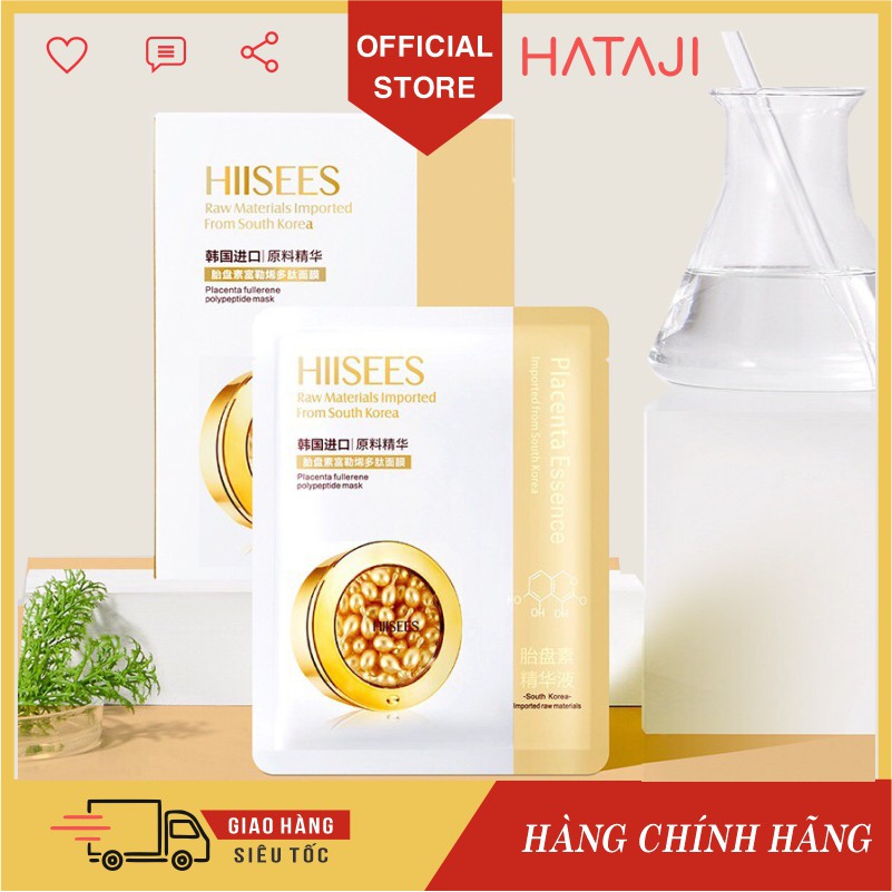 Mặt nạ collagen hàn quốc HIISEES dưỡng trắng da ngừa lão hóa HATAJI