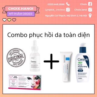 COMBO phục hồi da toàn diện 3 sản phẩm