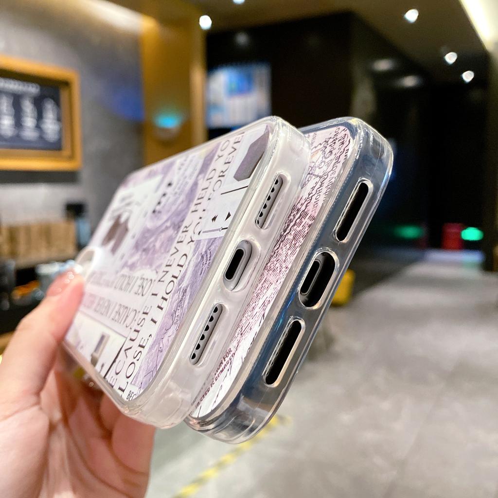Ốp Điện Thoại Kiểu Khung Ảnh Báo Cổ Điển 3 Trong 1 Cho IPhone 13Promax 12 11 7Plus X Xs Max XR