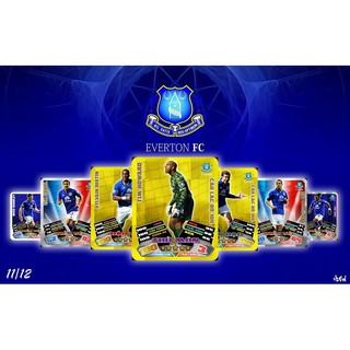 [NEW] – Set thẻ in Poca Match Attax 2011/12 – Everton FC