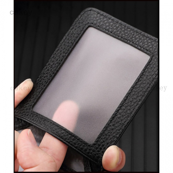 Ví Đựng Thẻ Bằng Da Thật Thời Trang Unisex