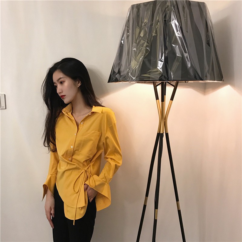 Áo sơ mi nữ tay dài kiểu Emilyshop