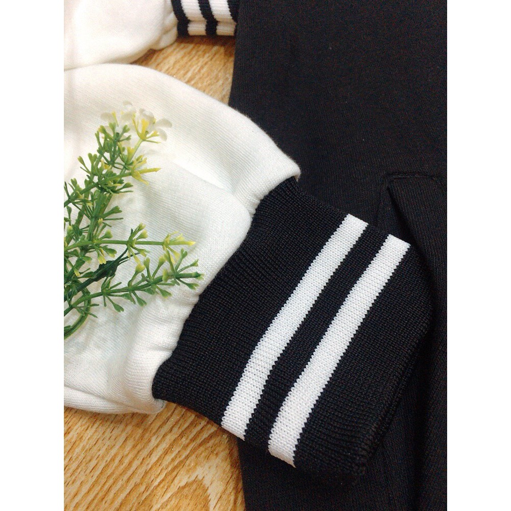 ÁO KHOÁC BOMBER PHỐI TAY TRẮNG 08 NAM NỮ CÁ TÍNH 2021 ( FREESHIP ĐƠN HÀNG TỪ 99K) | BigBuy360 - bigbuy360.vn