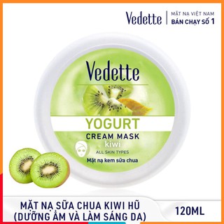 🥑 MẶT NẠ KEM SỮA CHUA KIWI 120ml VEDETTE