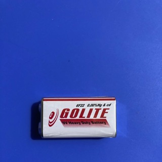 Hộp 10 viên pin vuông 9v Golite Heavy duty battery