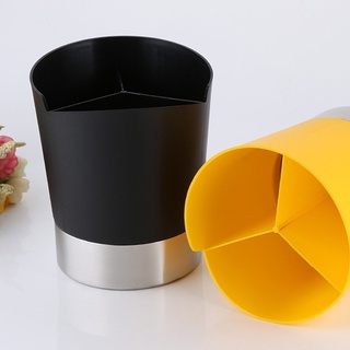 Hộp Đựng Ống Hút Tròn 3 Ngăn