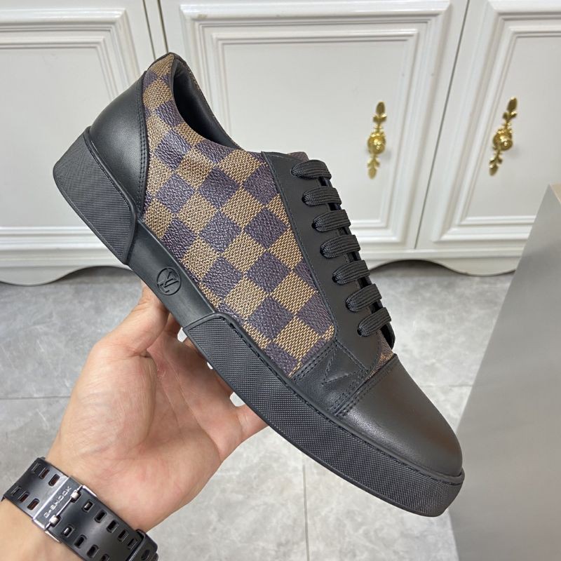 Giày da nam sneaker LV