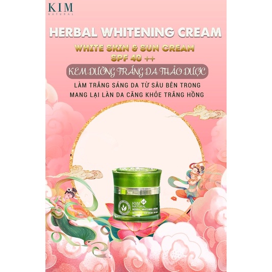 KEM FACE DƯỠNG TRẮNG MAKEUP CHỐNG NẮNG KỀM DẦU KIMNATURAL size nhỏ