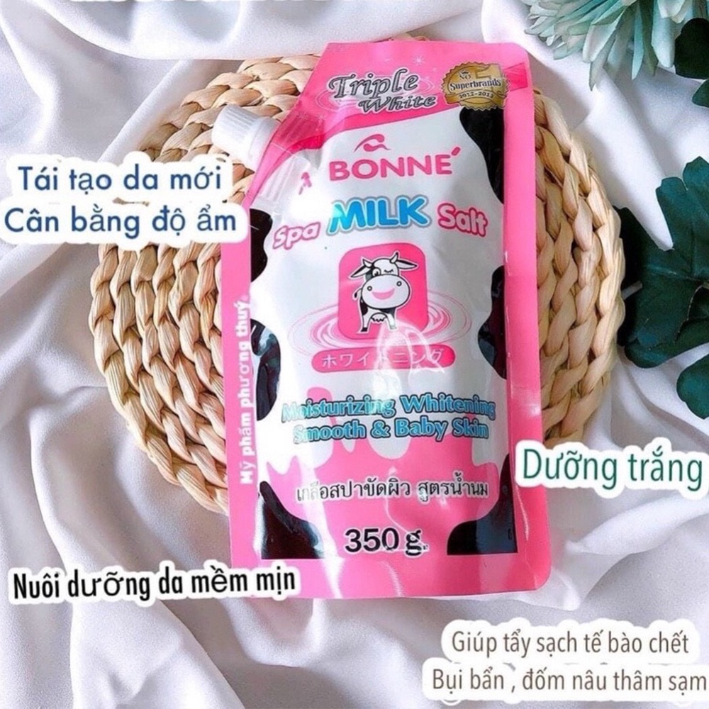 Muối tắm A Bonne tẩy tế bào chết làm trắng da giải độc và cân bằng độ ẩm 350g Thái Lan