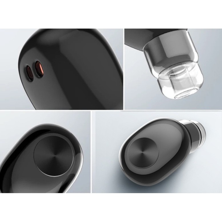 Tai nghe nhét tai Bluetooth có mic đàm thoại BL1-HÀNG NHẬP KHẨU CHÍNH HÃNG, tai nghe thời trang, tai nghe mini