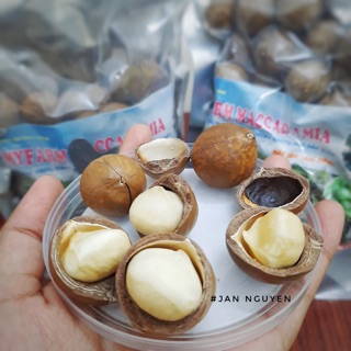 Combo 3kg hạt macca myfarm sấy nứt kèm khui