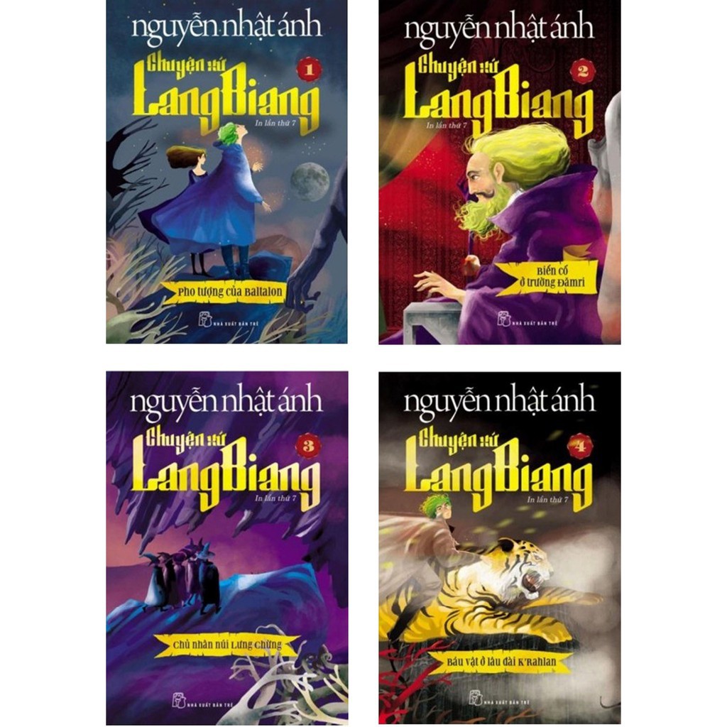 Combo Sách - Chuyện Xứ LangBiang (Bộ 4 Tập)