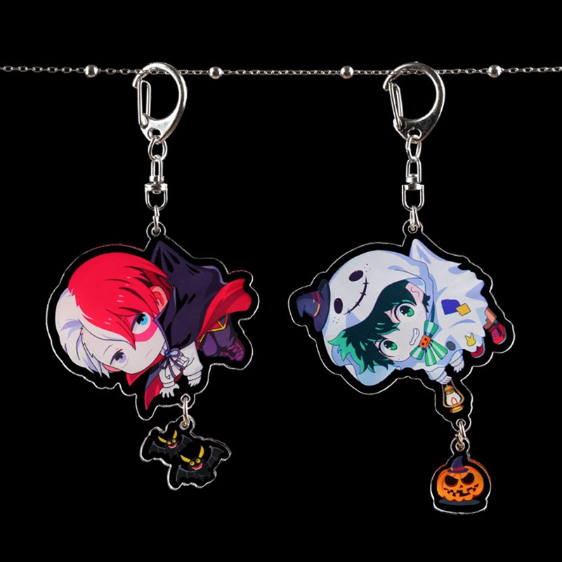 Tmdbyx Móc khóa nhân vật hoạt hình siêu anh hùng Anime Academica dễ thương