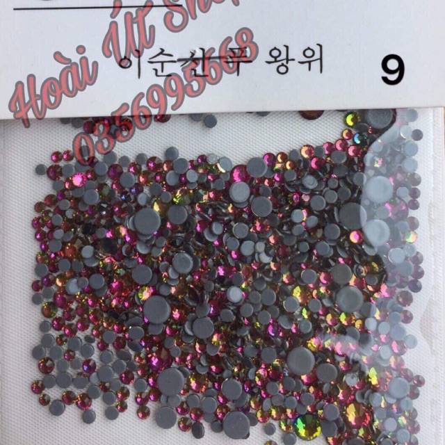 Đá làm nail số 9 -1400 viên