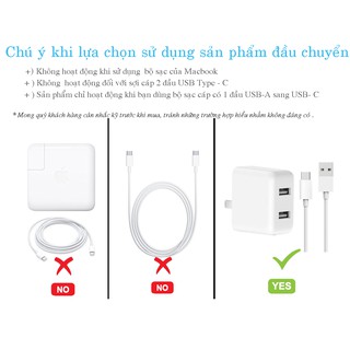 Adapter chuyển từ chân sạc Type C sang iPhone, iPad