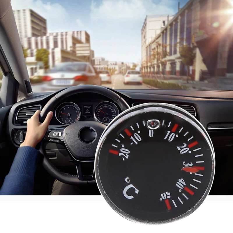 Dụng Cụ Đo Nhiệt Độ Ngoài Trời Bằng Nhựa Đường Kính 20mm - 20°C-50°C