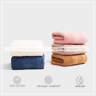 [Tặng áo thun]Combo 3 khăn tắm cao cấp chính hãng HMEE, mềm mịn thấm hút cao