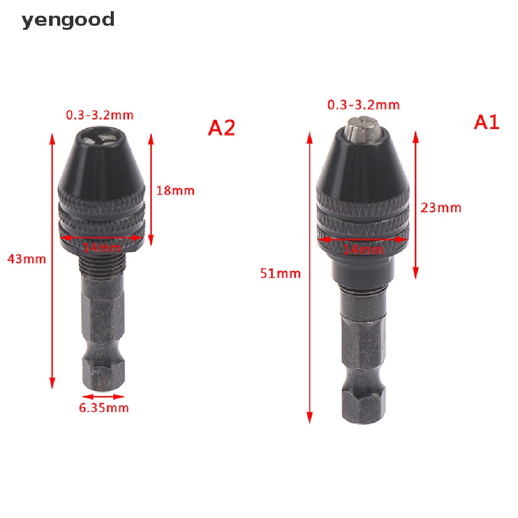 Đầu Chuyển Đổi Mũi Khoan Lục Giác Mini 1 / 4 Chất Lượng Cao