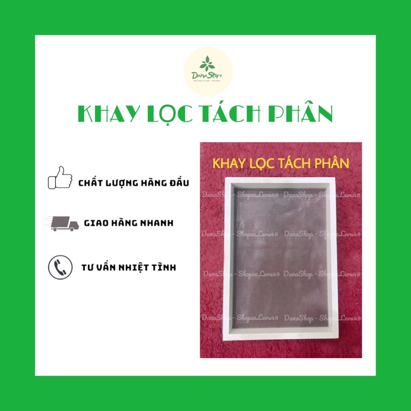 KHAY LỌC TÁCH PHÂN