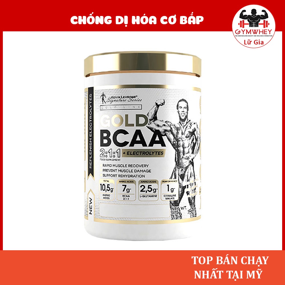 Thực Phẩm Bổ Sung Tăng Hiệu Suất Tập Luyện Kevin Levrone Gold Bcaa (30 Lần Dùng)
