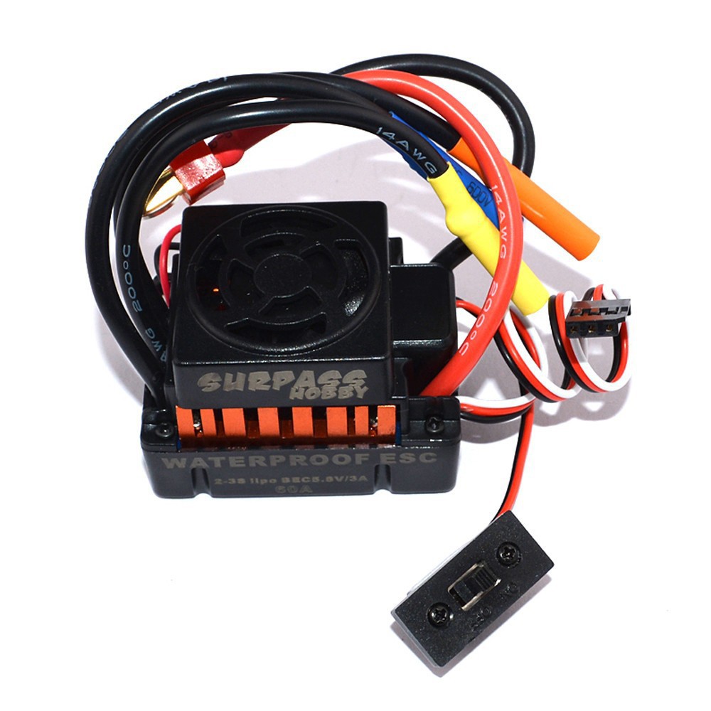 【RC Kuduer】Surpass Hobby Waterproof 3650 3900KV Brushless RC Car Motor