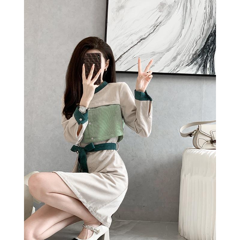 Đầm thời trang thu đông Pháp hàng mới năm 2021