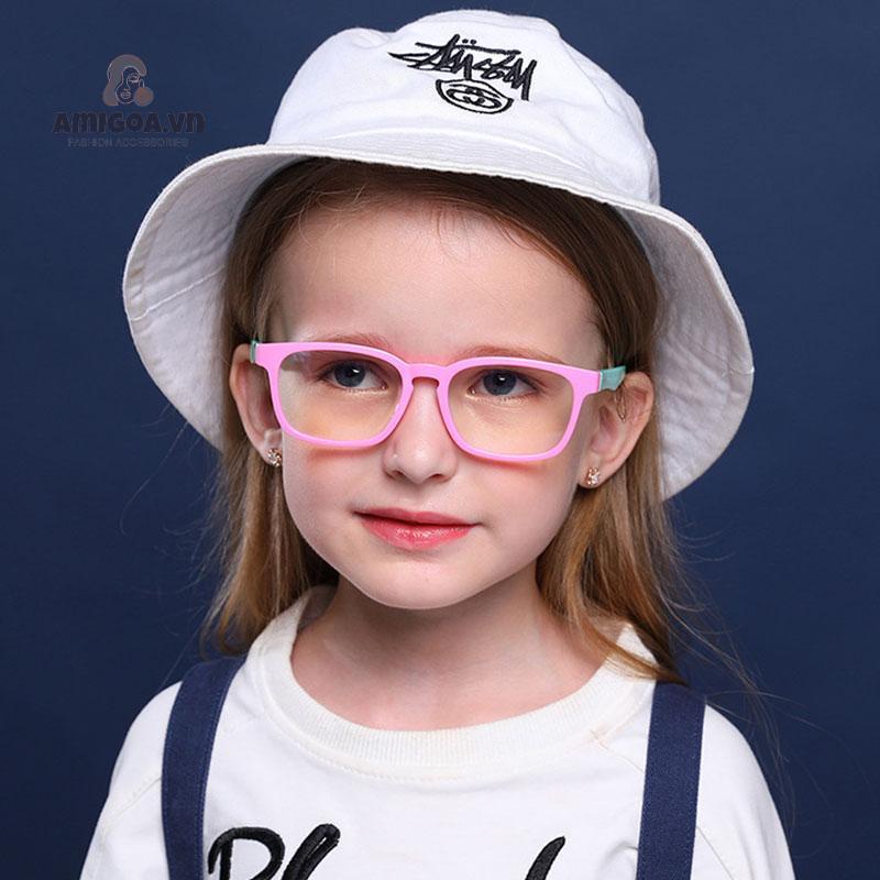 Mắt Kính Chống Ánh Sáng Xanh Thời Trang Cho Bé