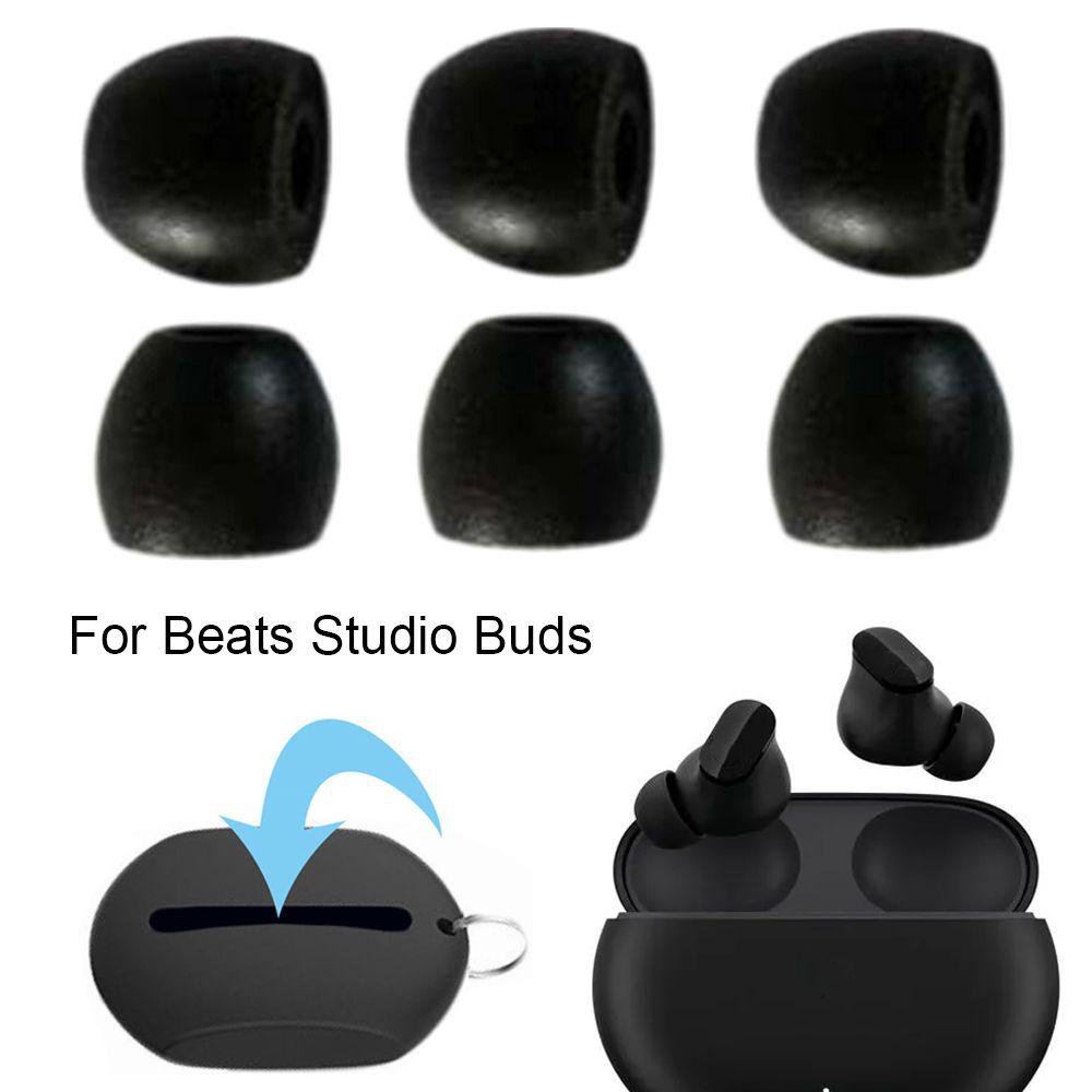 Chelsea Set 3 Cặp Nút Bọc Tai Nghe Bằng Bọt Biển Mềm Chống Bụi Chống Thất Lạc Cho beats studio buds