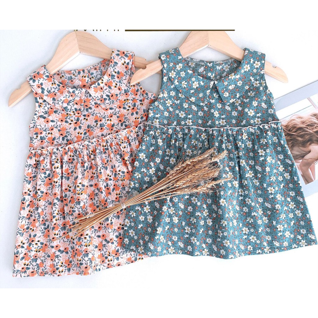 Váy hoa nhí cho bé gái (size 80-120)