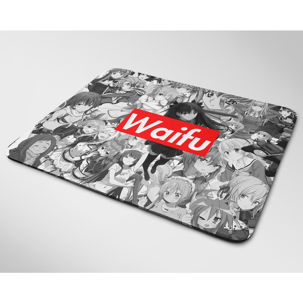 Lót chuột cỡ lớn, bàn di chuột, mouse pad mẫu Waifu Anime